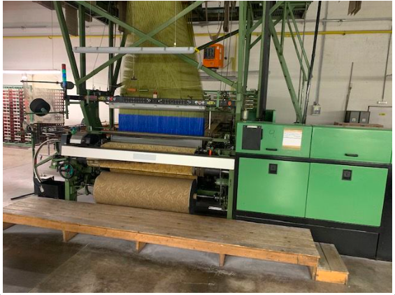 3 Metex ONE wire cuted velvet looms 140 Cm Giropan Jacquard Ref :